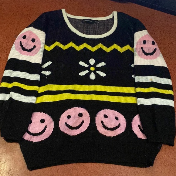 Mink pink scoop neck sweater size small - Picture 1 of 1